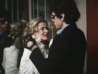 Verführerische Vintage Lady Veronica Hart ist von geiler Kerl Robert Kerman in klassischer Porno-Clip gefickt