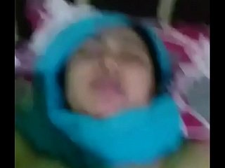 Hijabi wife bonking