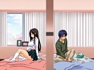 Jovem Hentai Casal de buceta Creampie