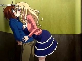 Hentai peaches krijgt fucked als een slet in een nick in het openbaar