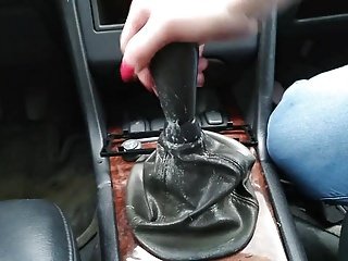 fuck voiture, vitesse Shifter, Volvo V70 Fick femme mit Jeans NEU