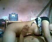 indonesian teen frist making love overhead camera