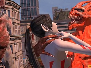 Hardcore Hentai foda estrangeiro